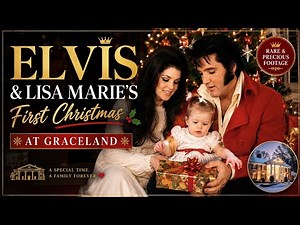 Elvis & Lisa Marie's First Christmas at Graceland 🎄❤️