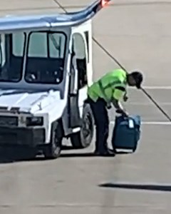 59K views · 130 reactions | She really thought her luggage was about to get left behind  | UNILAD Adventure | Facebook