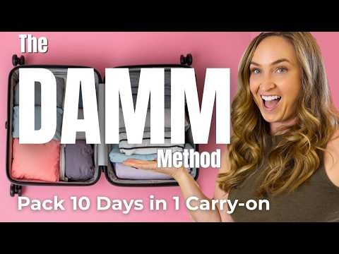 My signature carry-on packing method