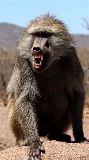 Baboon Growling | Sound Effect #soundeffect