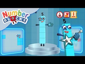 @Numberblocks | MI15 Fact File | All About Numberblock Five - Videos For Kids