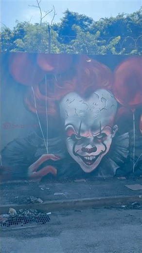 🎈Creatures of Mérida | Pennywise Lurks in Mexico’s Street Art