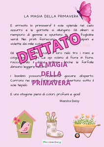 La magia della primavera - Maestra Daisy