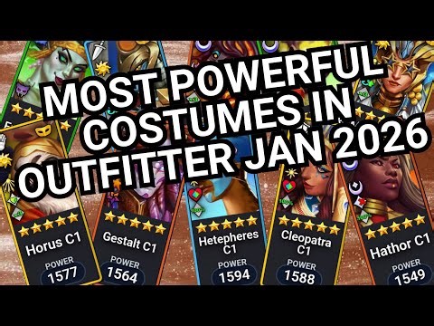 The Most POWERFUL Costumes Available In Visiting Outfitter! January 2026! Empires And Puzzles