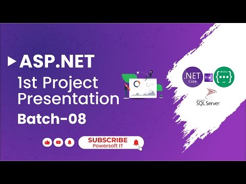 Powersoft IT ASP.NET 1st Project Presentation Batch-08 | ASP.NET Beginner Project Presentation