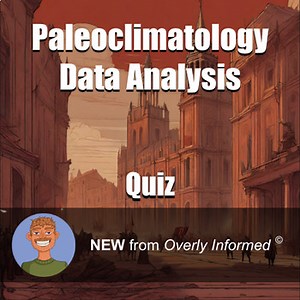 Paleoclimatology Data Analysis Quiz