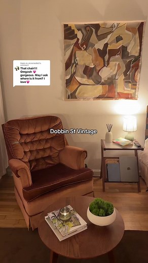 Vintage Chair from Dobbin Street Co-Op: A Unique Find