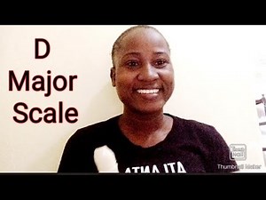 How to play the D Major scale on recorder