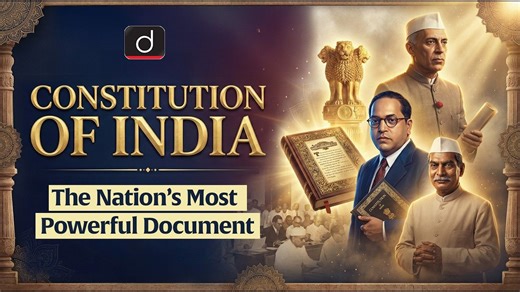 Drishti IAS English on Instagram: "How Was India’s Constitution Created? #NationalConstitutionDay #ConstitutionDay #Preamble #IndianConstitution #Constitution #ConstitutionOfIndia #IndianPolity #ReelsIndia #DrishtiIAS #DrishtiIASEnglish"