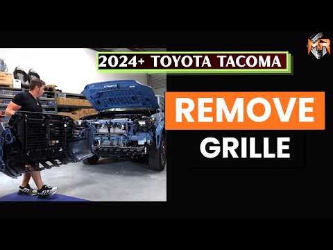 2024+ Toyota Tacoma Grille Removal | Step-By-Step, No Broken Clips