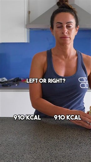 Which side are you choosing? 👀 This is a fun video BUT there’s a lesson… Food like McDonald’s is ok to eat once in a while but if you want to stay FULL and SATISFIED on your weight loss journey (So you don’t pull your f*cking hair out!)... Opt for higher volume foods. Follow @carlystuart_betterbodyacademy 💪 | Carly Stuart