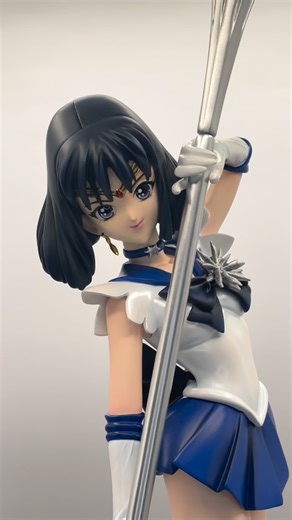 Sailor Star Collector on Instagram: "Let’s take a 360 look at this massive 1/5 scale Sailor Saturn garage kit produced and painted by @e2046 💜💜💜💜 #sailormoon #sailormooncollector #sailormooncollection #usagitsukino #sailorsaturn"