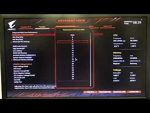How to Manage Performance CPU Clock Ratio on GIGABYTE Z690 AORUS PRO | Overclocking Guide