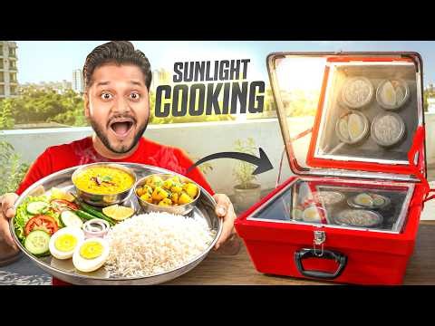 I Tried Cooking Food Using the SUN ☀️