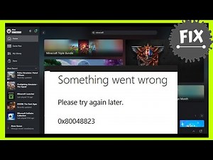 How to FIX Xbox Sign-In Error 0x80048823 on Game Pass & Microsoft Store