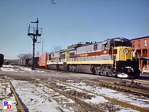 Erie Lackawanna trains are in the southern region of "Upstate" New York along the Susquehanna River. From the JPM show "Erie Lackawanna, Volume 3, The 1970s" https://rfd.video/EL3 | Railfan Depot