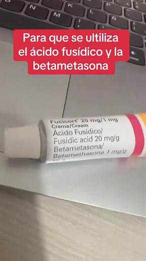 Uso del ácido fusídico y betametasona en dermatitis
