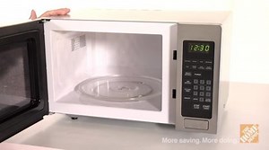 Magic Chef 1.6 cu. ft. Countertop Microwave in Stainless MCD1611ST