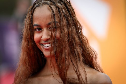 Malia Obama Debuts Fiery Red Hair After Yoga Class in Los Angeles