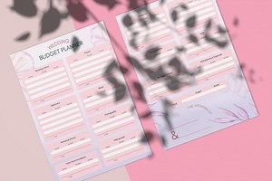 Printable Wedding Planner PDF, Digital Wedding Planner, Instant Download, Budget Planner - Etsy