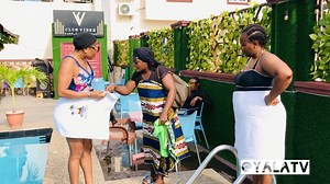 Mammy water inside pool | Yala Tv