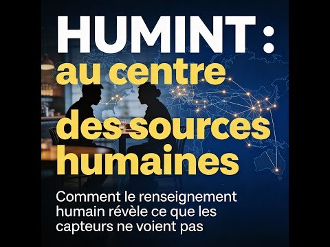 HUMINT : au centre des sources humaines
