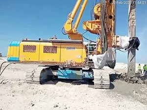 Geotechnical Work # Drilling Panels # CSM (Cutter Soil Mix) # Shoring Work