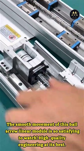 High Precision Linear Module Assembly | Industrial Automation Sliding Table #shorts