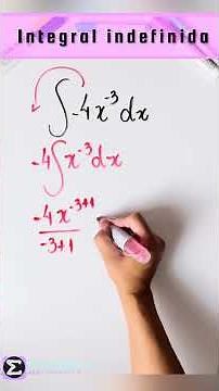 Indefinite Integral ✍️ #mathematics #lessons