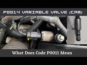 P0011 OBD-II Trouble Code: Camshaft Position : How to replace Camshaft Position Solenoid Valve
