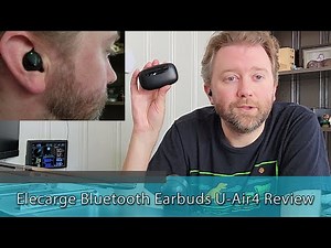 REVIEW AND UNBOXING - Elecarge Bluetooth Earbuds U-Air4 Review