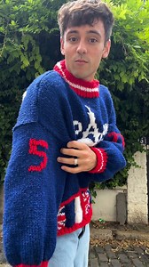 52K views · 1.7K reactions | 2024 PARIS OLYMPICS SWEATER  WATCH: Tom Daley revealed the final version of his annual knitted sweater for the 2024 Paris Olympics. The British diver first went viral during the 2020 Tokyo Olympics when he was spotted knitting by the pool as his pre-game activity. Follow #GMASports for more #Paris2024 updates. : Tom Daley / Instagram | GMA Sports PH | Facebook