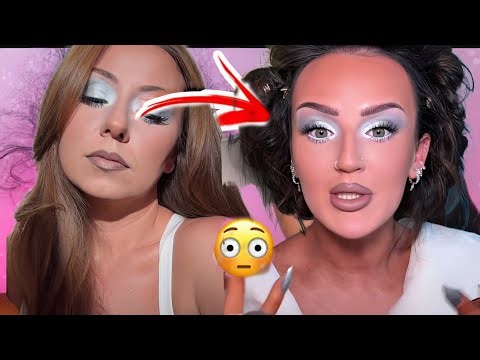 Recreating Mikayla’s Winter Wonderland Makeup ❄️ Icy Glam Tutorial