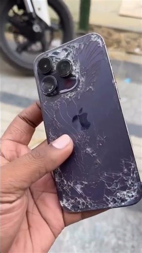 iPhone 16 Pro Max Under the Bike 😱 Extreme Durability Test!#ytshorts #yt