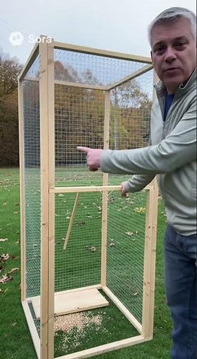 Build a trap for a 6 foot tall sparrow?