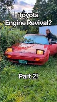 Trying To Start A Toyota Sitting For 15 YEARS! - 1985 Toyota MR2 Revival Part 2