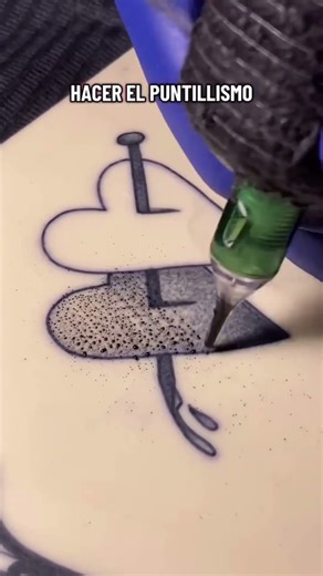 Shading tattooprocess in practice skin#elitetattoo #eliteinfinicartridges #details #short #fakeskin