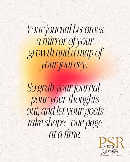 ✨ Write It. Feel It. Achieve It. Your goals deserve more than a...