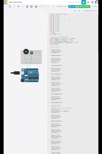 Super Mario Theme Song Arduino