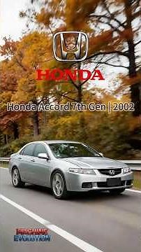 Honda Accord Evolution (1st Gen to 11th Gen) | Through the Generations