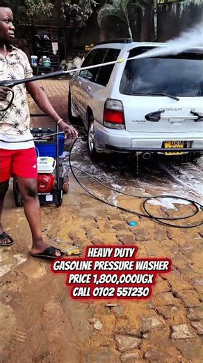 Heavy Duty Car Jet Washing Machine Gasoline engine 6.5hp used for cleaning cars walls pavers etc
