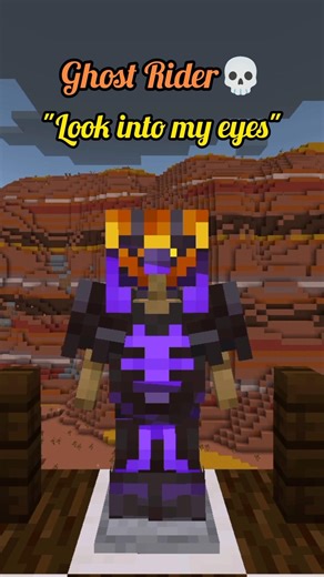 Ghost Rider Armor in Minecraft 💀