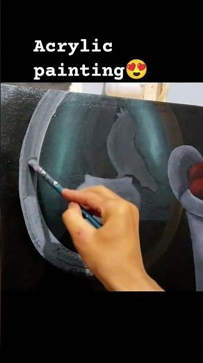 tutorial melukis di kanvas buat pemula #arttutorial #art #beginnerarttips #painting