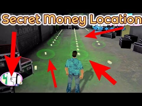 Secret Money Location in GTA Vice City! Hidden Location #gta