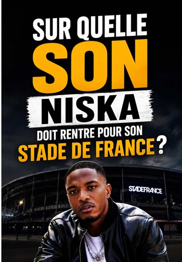 Et pour vous Niska va rentrer sur quelle son au stade de france ? #rapfr #debat