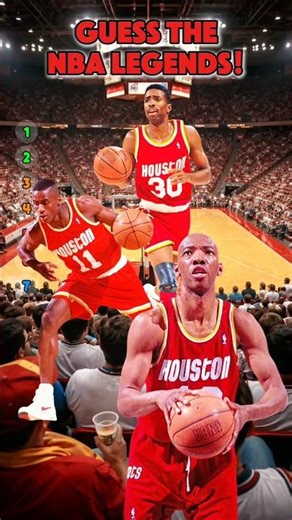 Guess the Houston Rockets Legends!