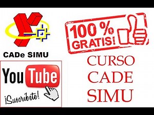 👍👍CURSO CADE SIMU #01👍👍 PRIMEROS PASOS con Cade Simu