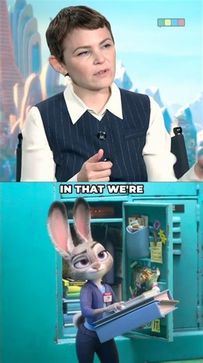 Ginnifer Goodwin thinks #JudyHopps is way cooler than she is. #Shorts #ShortVideo