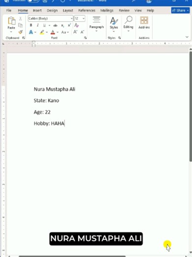 Text to QRCode in MS Word