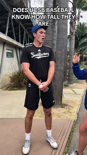 UCSB Baseball Players Guess Their Heights